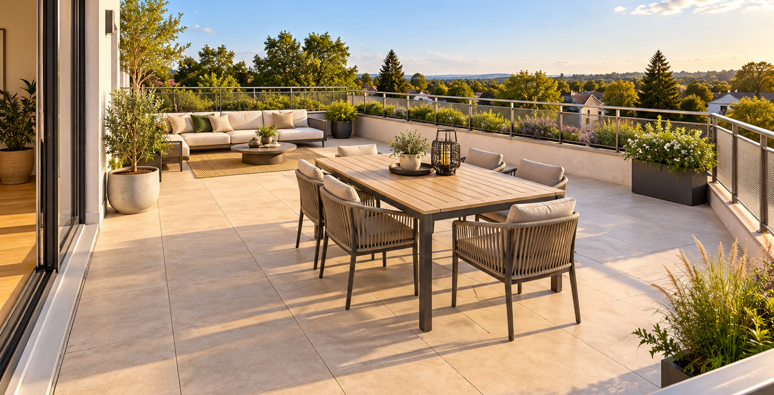 - WOIPPY : T2 NEUF AVEC TERRASSE EXCEPTIONNELLE  — photo 1
