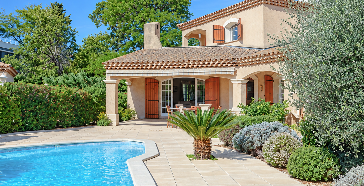 600m de l'eglise de Mazargues, MAISON 190m2 6 chambres, PISCINE et GARAGE, au CALME absolu — photo 1
