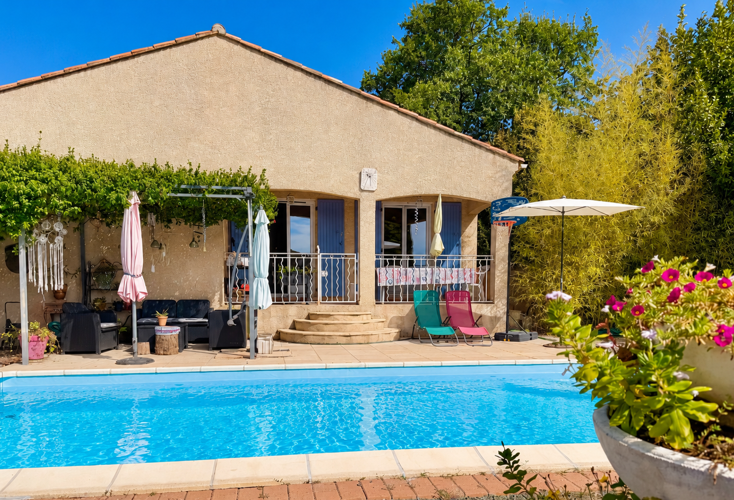 Maison individuelle avec piscine   Vézénobres — photo 1