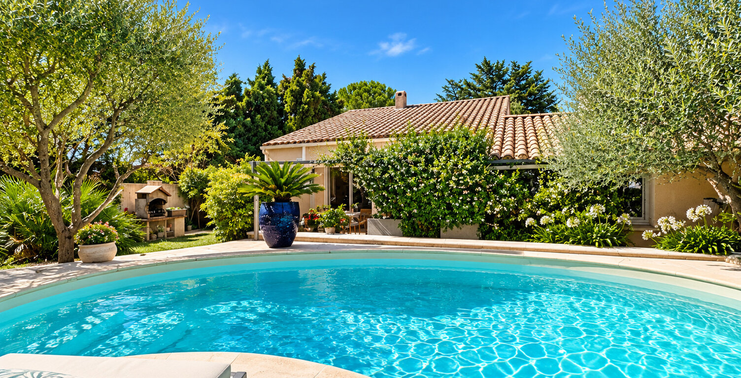 Villa plain pied avec piscine — photo 1