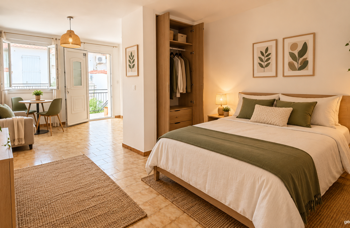 Nîmes Studio 1 pièce 37m2 avec Terrasse et jardin privatif — photo 3
