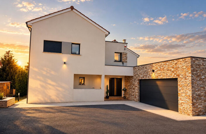 Maison contemporaine d'exception   222 m2   6 chambres   Ter — photo 2