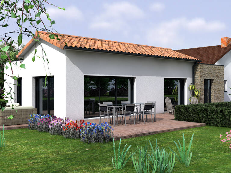 Projet de rénovation et extension en cœur de ville de Saint Sébastien sur loire — photo 1