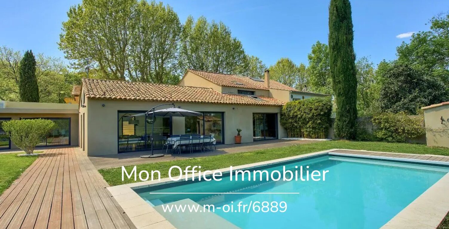 Référence : 6889-VCL - Contemporaine élégante - Jardin clos et arboré avec piscine - Proche AIX EN PROVENCE — photo 1