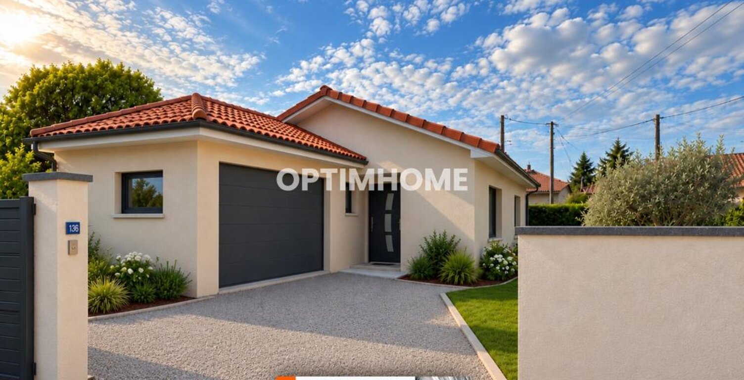 Maison individuelle 82 m² – 3 chambres – Garage – Saint-Romain-de-Jalionas — photo 1