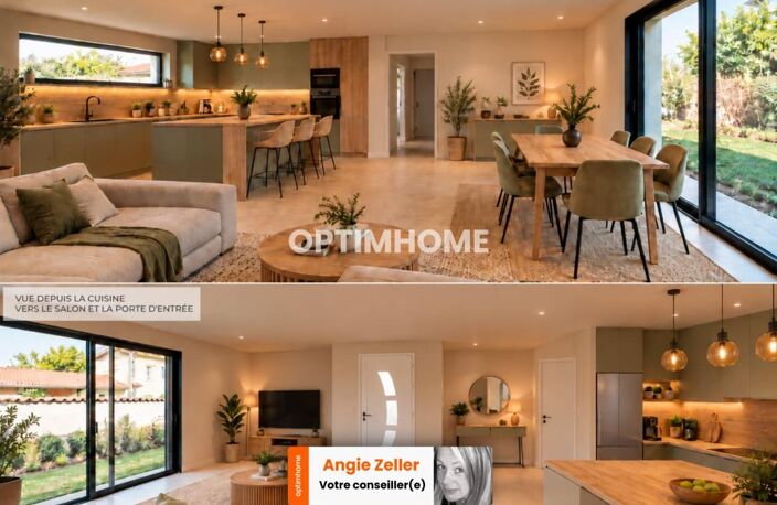 Maison individuelle 82 m² – 3 chambres – Garage – Saint-Romain-de-Jalionas — photo 3