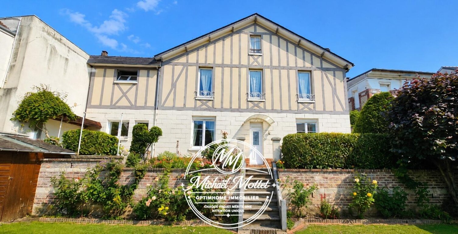 Maison de caractère 115 m² – 4 chambres, jardin clos, double garage en cœur de Caudebec-en-Caux — photo 1
