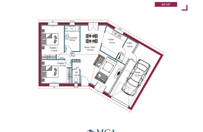 Maison à construire à Toulenne (33210) — photo 3