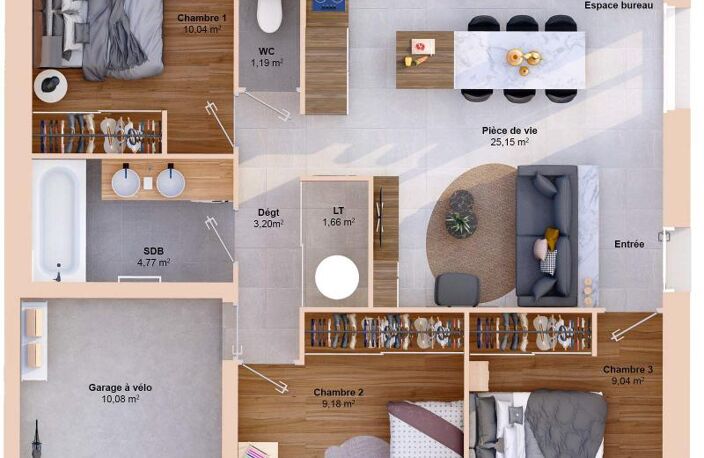Maison 5 pièces 64 m2 — photo 3