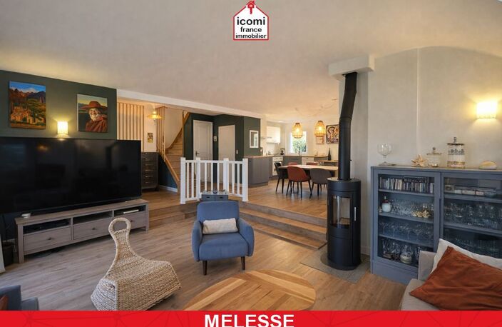 ILLE-ET-VILAINE - Melesse (35520) - A VENDRE - MAISON CONTEMPORAINE T6 DE 200MC AVEC 4/5 CHAMBRES ET ESPACE DE VIE EN REZ DE JARDIN - RARE - COUP DE COEUR - IDEAL FAMILLE — photo 2