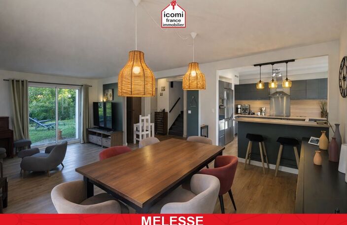 ILLE-ET-VILAINE - Melesse (35520) - A VENDRE - MAISON CONTEMPORAINE T6 DE 200MC AVEC 4/5 CHAMBRES ET ESPACE DE VIE EN REZ DE JARDIN - RARE - COUP DE COEUR - IDEAL FAMILLE — photo 4