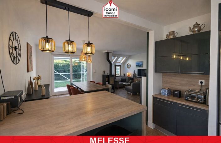 ILLE-ET-VILAINE - Melesse (35520) - A VENDRE - MAISON CONTEMPORAINE T6 DE 200MC AVEC 4/5 CHAMBRES ET ESPACE DE VIE EN REZ DE JARDIN - RARE - COUP DE COEUR - IDEAL FAMILLE — photo 5