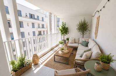 T3 de 73 m² avec terrasse et box - Marseille 13002 Euroméditerra — photo du bien