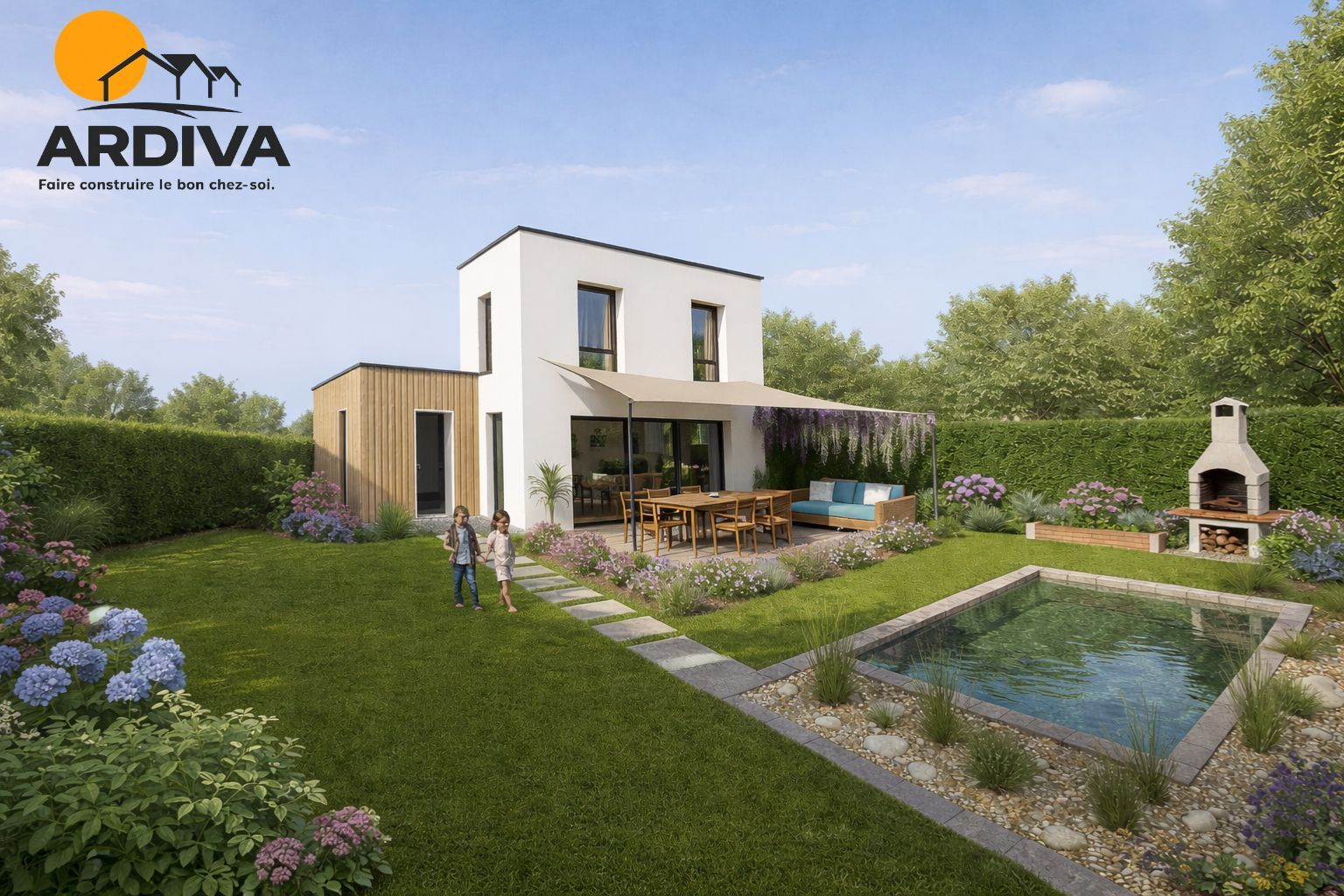 Projet de construction d'une maison 120 m² avec terrain à SAINT-CYR-L'ECOLE (78)
