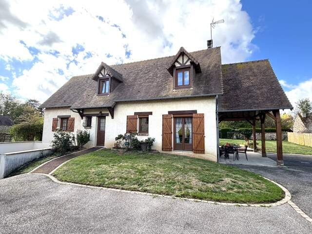 Maison 5 pièces 3 chambres, un bureau, sous sol complet, 1290 M2 de terrain, LA HEUNIERE (27) — photo du bien