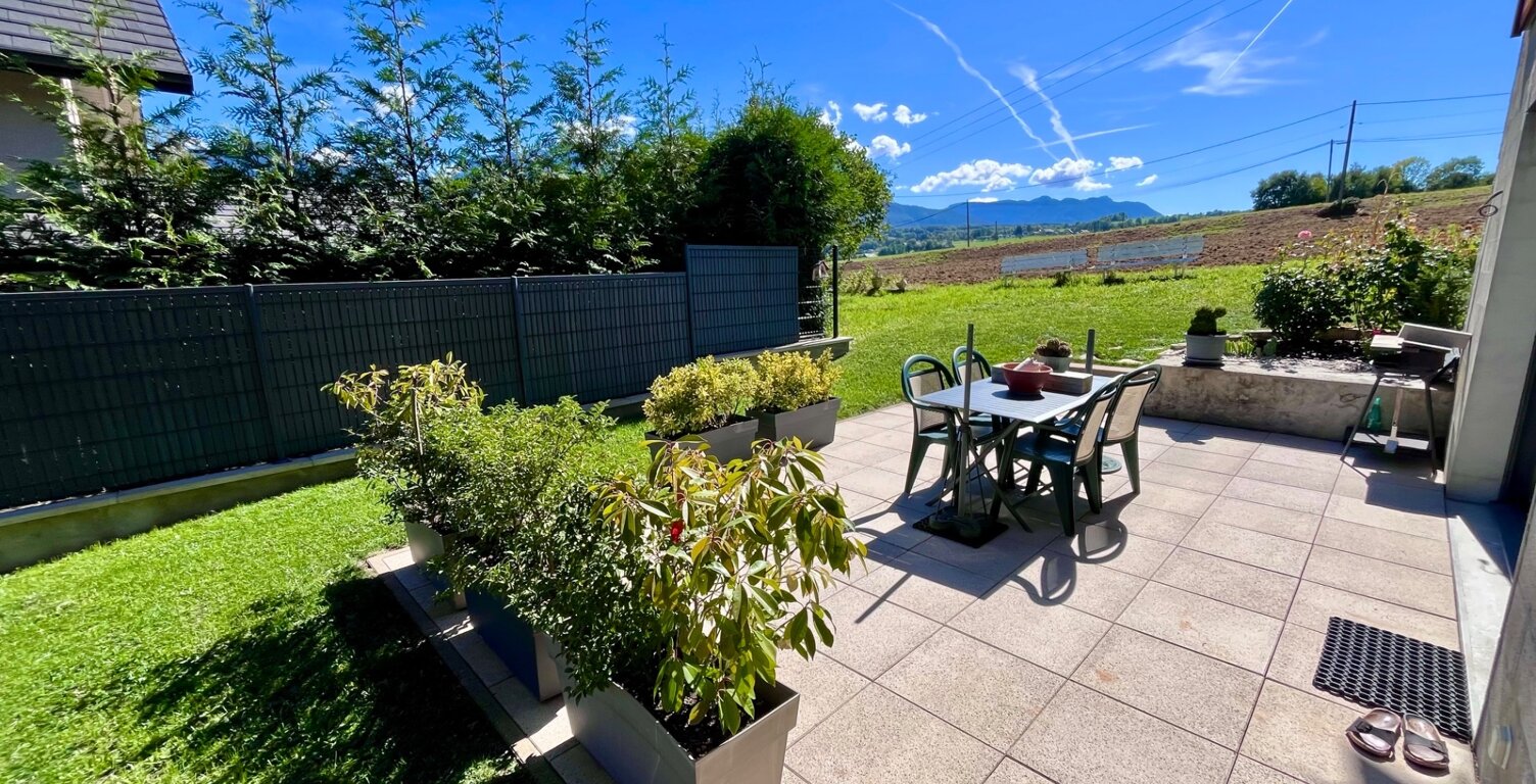 Appartement à vendre 3 pièces Rez de jardin ETAUX (74) — photo 1