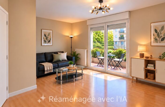 Appartement T2 45m2 avec terrasse Dijon Avenue Kellermann — photo 3