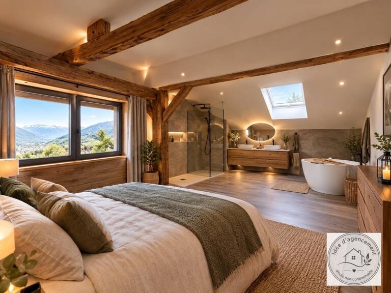 SAINTE HELENE SUR ISERE (73) Maison mitoyenne de 137,56 m2 - Terrain 1740 m2 — photo 1