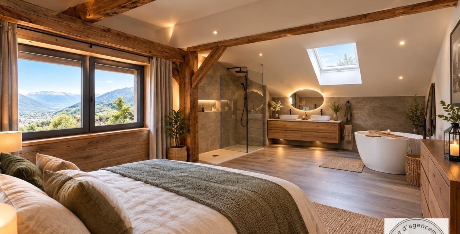 SAINTE HELENE SUR ISERE (73) Maison mitoyenne de 137,56 m2 - Terrain 1740 m2 — photo 1