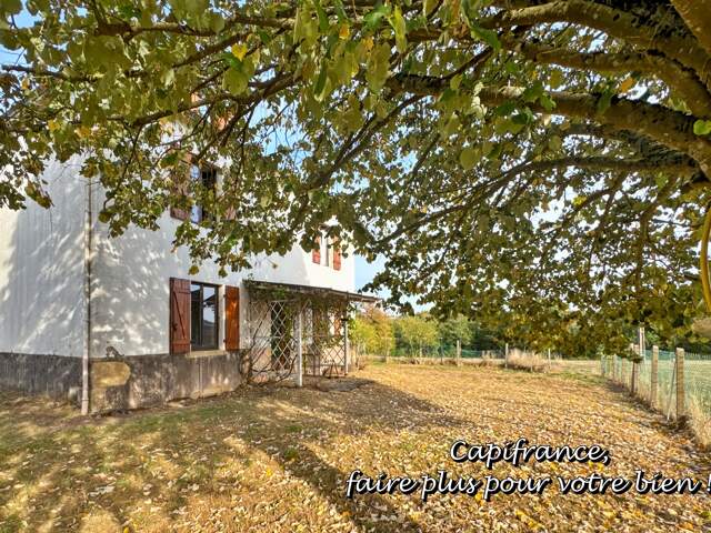 Maison à vendre 5 pièces SAINT MAURICE LES CHATEAUNEUF (71) - 3 chambres - terrain 24000m² - dont 19000m² loué — photo du bien