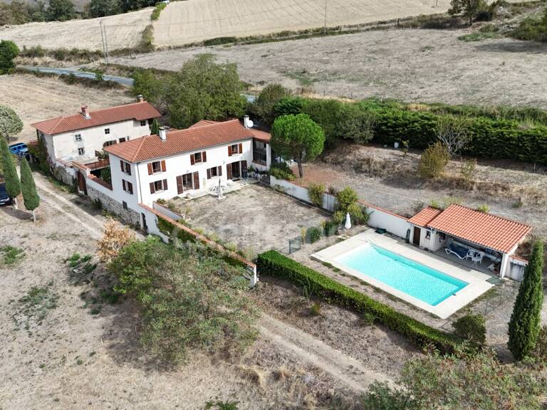 Maison à vendre 6 pièces avec Piscine et 17 919 m² de terrain COTTANCE (42) — photo 1