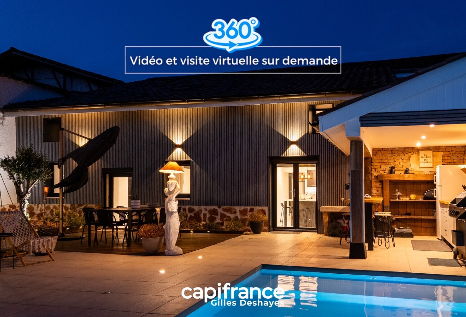 255 m² habitables, Piscine/Pool House — photo 1