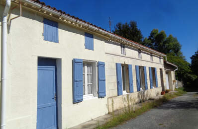 Maison à vendre 3 pièces COLOMBIERS (17) Maison de plain-pied 82m2 avec garage et beau terrain de 1000m2 — photo du bien