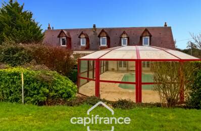 Maison à vendre 7 pièces LA CHAPELLE HUON (72)  -  terrain 3572 m²  - — photo du bien
