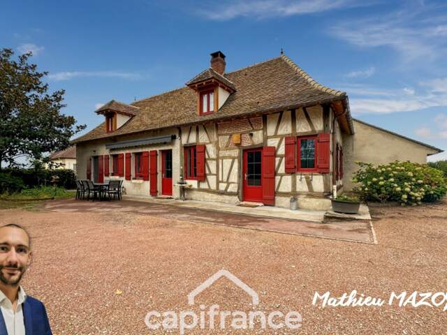 EXCLUSIVITÉ – Magnifique maison bressane de prestige entièrement rénovée – 214 m² – Terrain de 2 600 m² — photo du bien