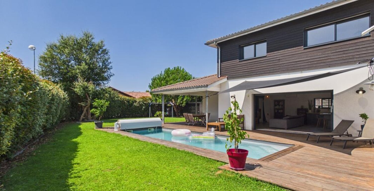 Villa contemporaine de 2018 avec piscine – Seignosse Bourg — photo 1