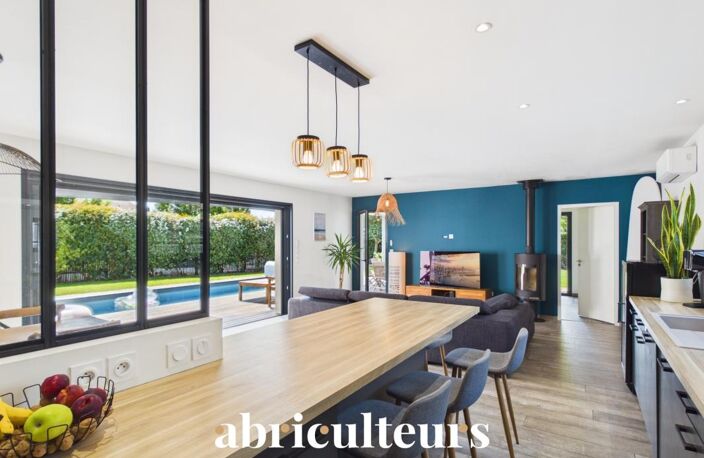 Villa contemporaine de 2018 avec piscine – Seignosse Bourg — photo 3