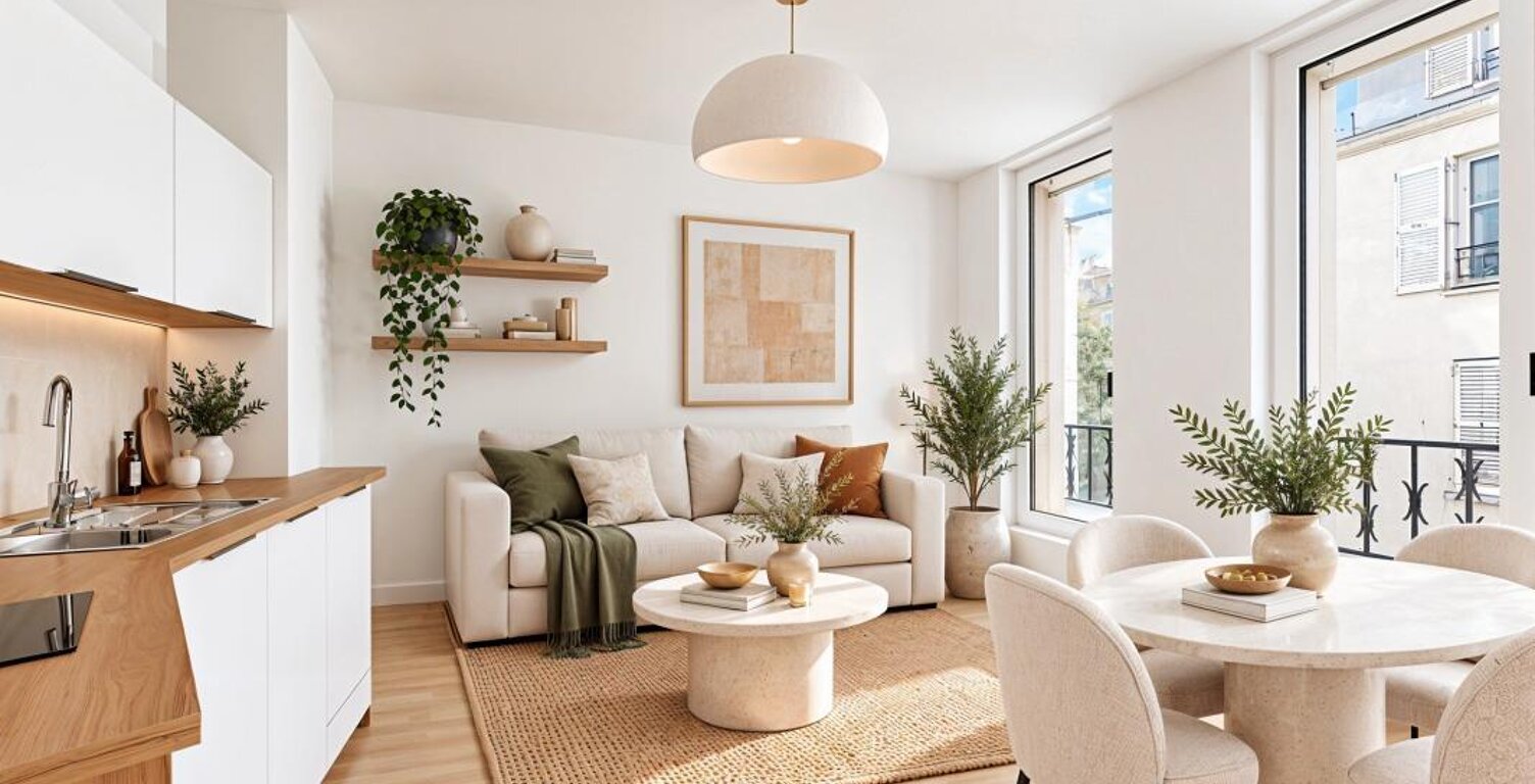 Charmant Appartement T2 rénové avec prestations de qualité dans le 18ème arrondissement — photo 1