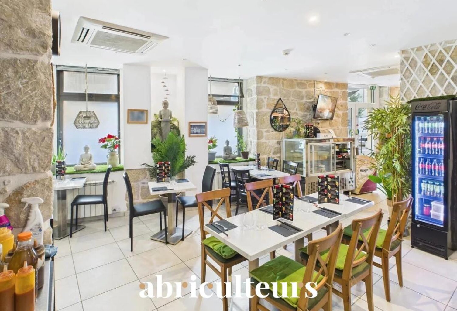 FOND DE COMMERCE - Restaurant clé en main de 82 m²  entièrement rénové  en vente à Nice Carré d’Or (06000) — photo 1