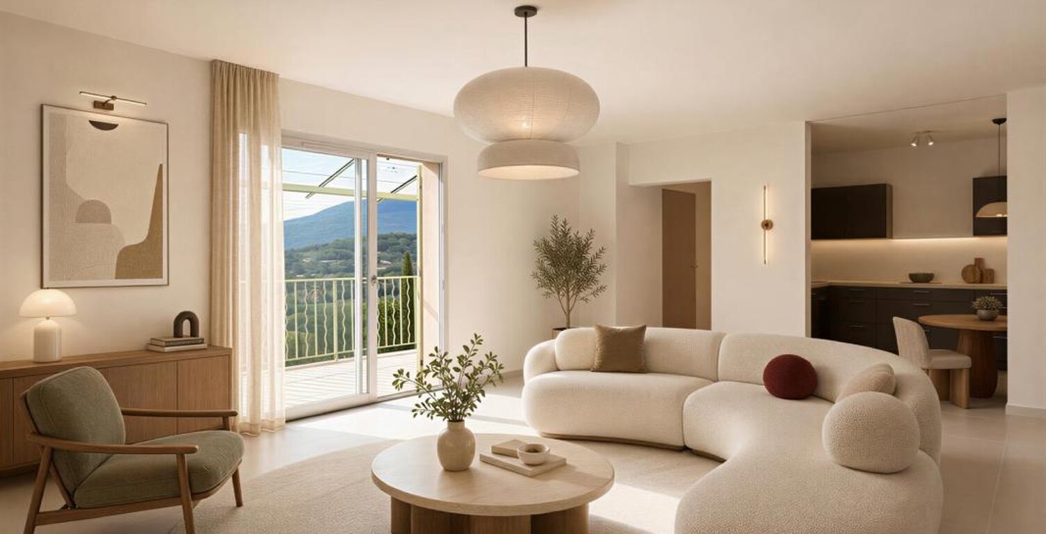 Bel appartement neuf de 95 m² – Vue panoramique en vente sur Fayence (83440) — photo 1