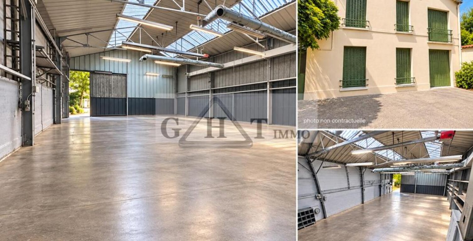 A louer 205m2 d'entrepôt et 150m2 d'habitation — photo 1