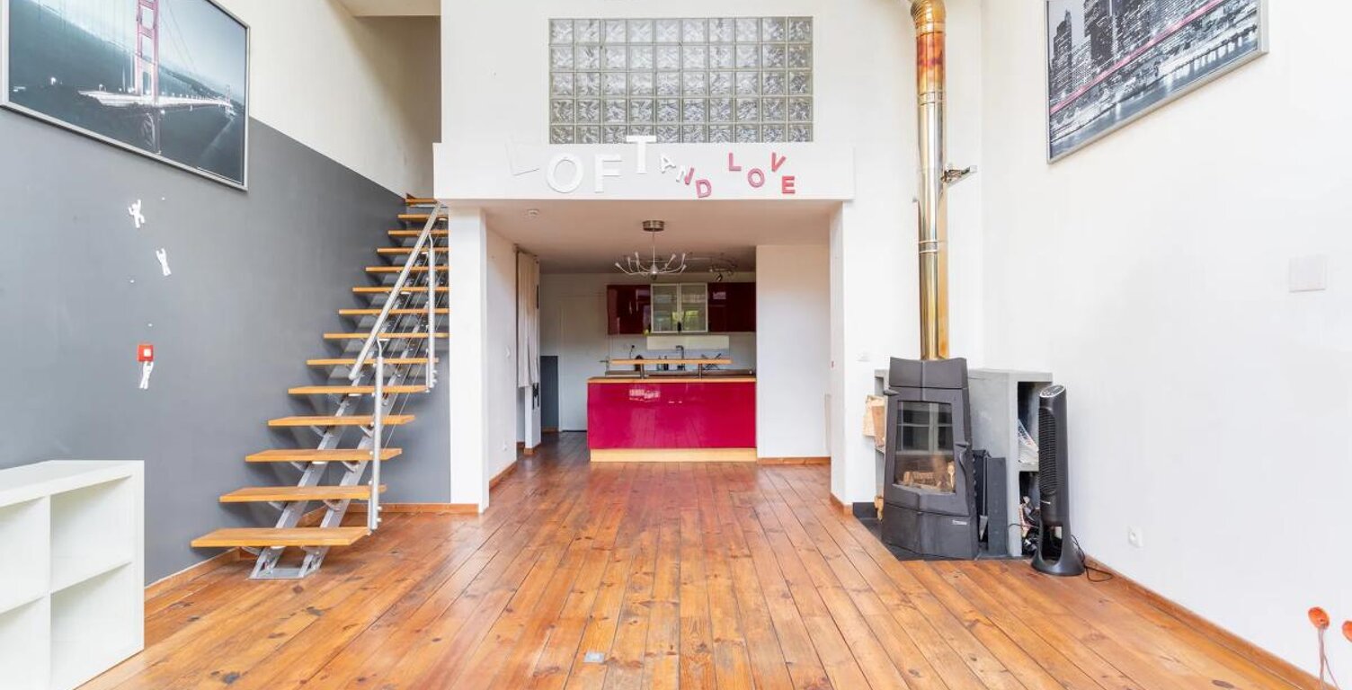 Loft 4 pièces de 66,76 m² avec terrasse situé à Roubaix — photo 1