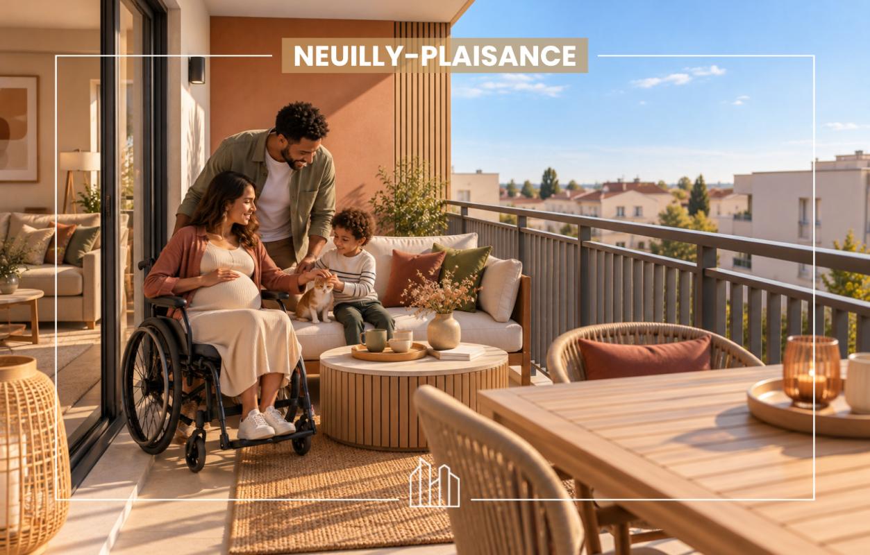 Appartement  T4 à vendre Neuilly-Plaisance 93360