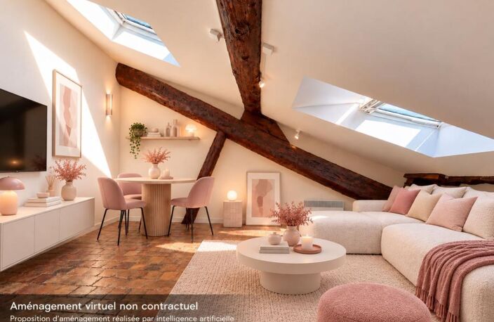 METRO MASSENA - STUDIO 12.68m2 CARREZ (26.70m2 AU SOL) — photo 2