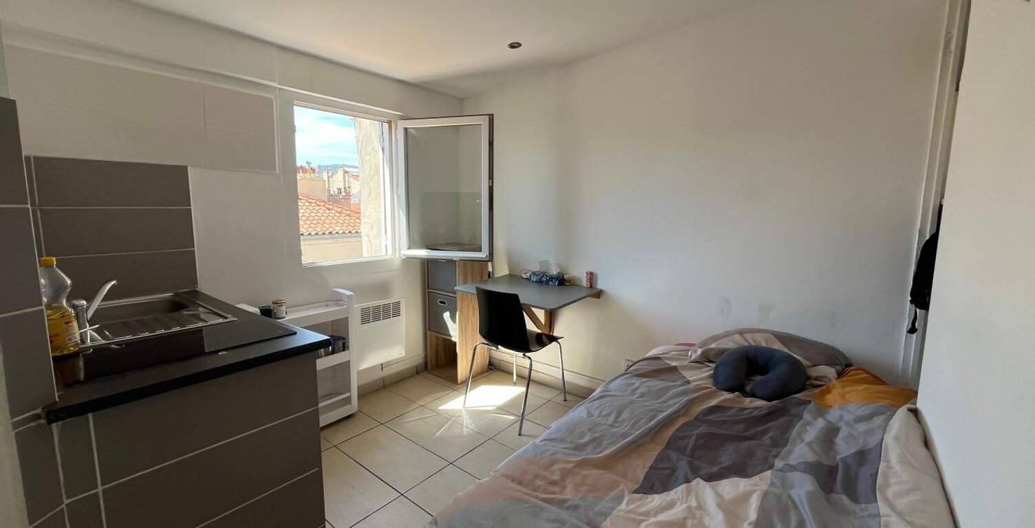 LOGEMENT UNE PIÈCE DE 9,85 M² PROCHE DU CENTRE DE TOULON — photo 1