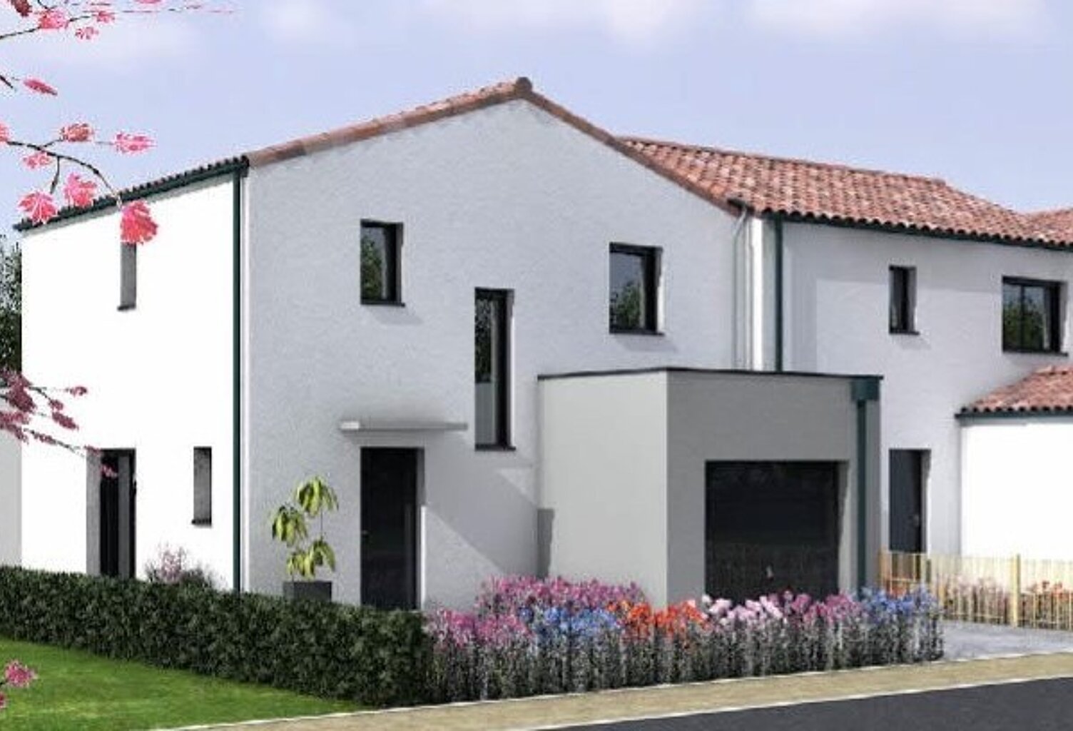 Vente maison à construire 102 m² Divatte-sur-Loire (44450) — photo 1