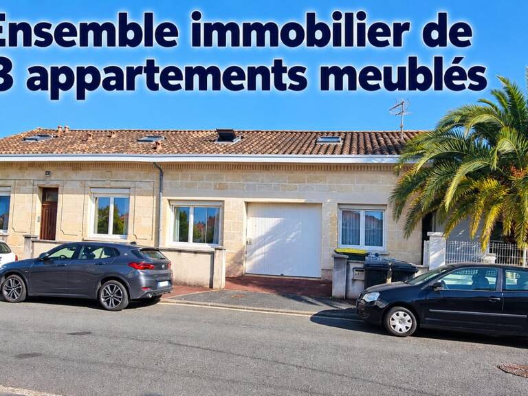 Ensemble immobilier. Immeuble de rapport avec 13 appartements loués meublés sur TALENCE. Rapport net 77616 euros — photo 1