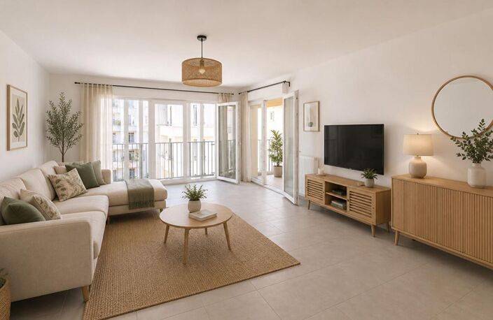 Marseille 13002 Euroméditerranée - Appartement T3 - 73 m² avec terrasse et box — photo 2