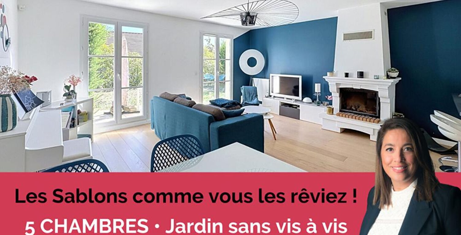 IGNY  LES SABLONS  5 CHAMBRES  RÉNOVÉE  JARDIN SANS VIS-À-VIS — photo 1