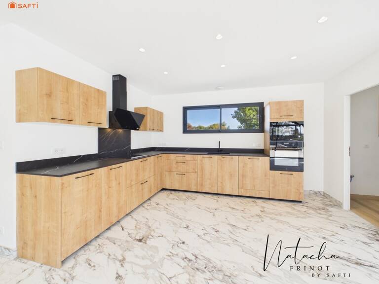 Pujaudran  Maison contemporaine de plain-pied, 4 chambres dont une suite parentale, grand sous-sol, sur 1 480 m² de terrain — photo 1
