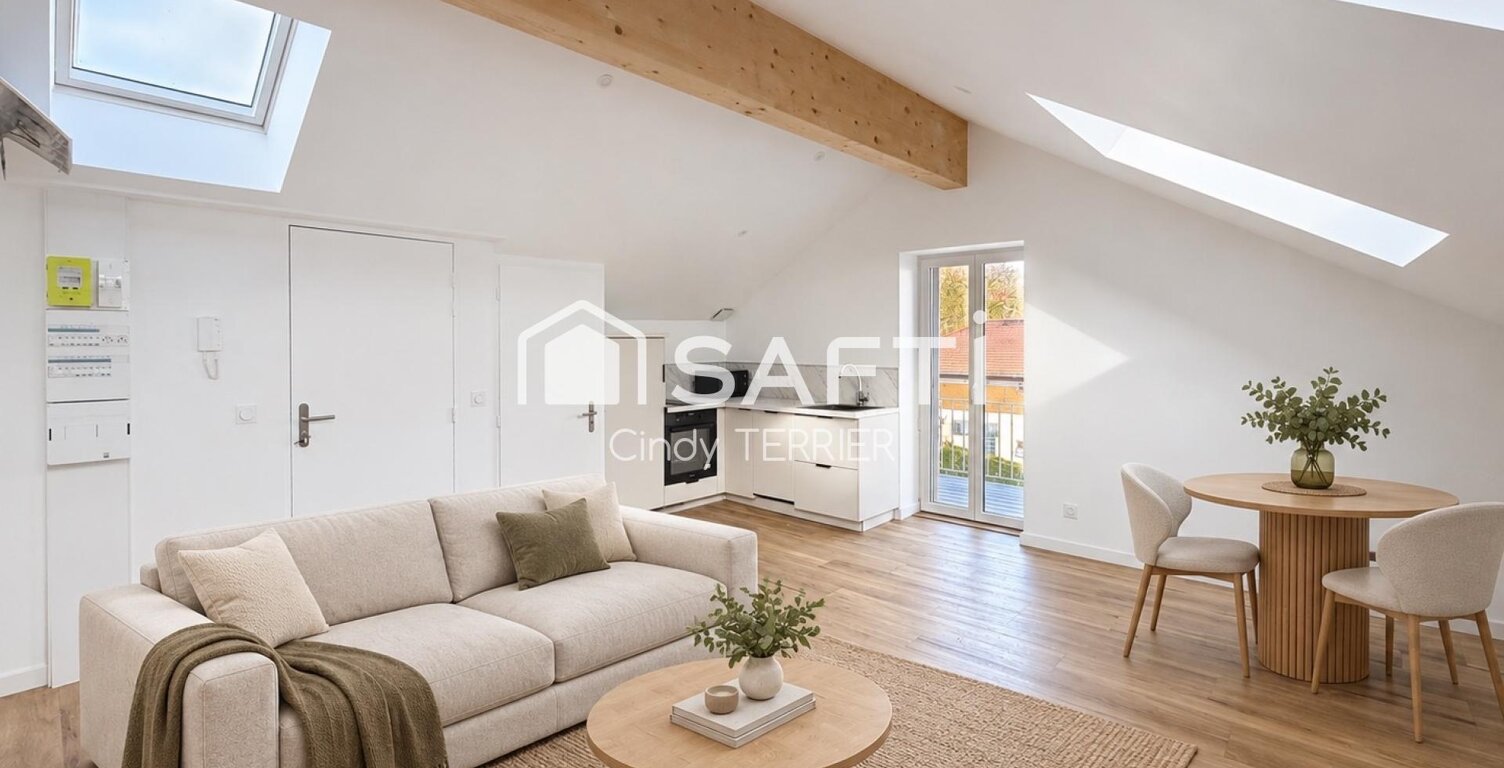 Appartement T2  66 m² au sol  Dernier étage avec balcon — photo 1
