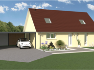 Maison RE2020 à construire , projet évolutif d'abord 2 chambres terminées au RDC et 2 à terminer à l'étage, secteur proche frontière — photo 2