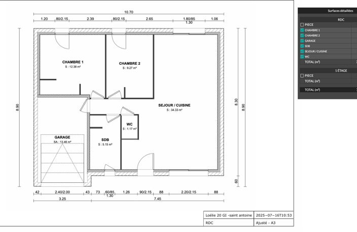 Maison RE2020 à construire, 2 chambres garage , prêt à décorer, proche forntière  — photo 4