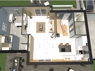 Maison RE2020 à construire, deux niveaux suite parentale  àccolée, 3 chambres à l'éatge et grand séjour,  — photo 4