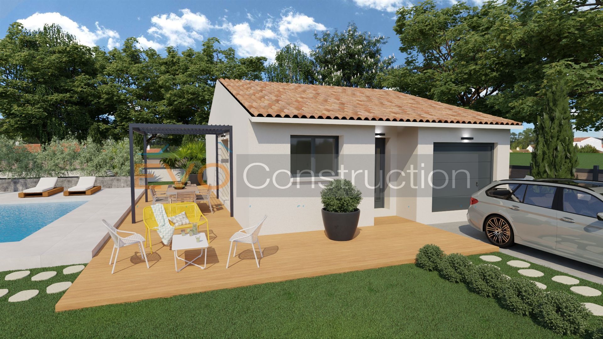 A Villemolaque, Villa de plain Pied, T3 avec garage et jardin