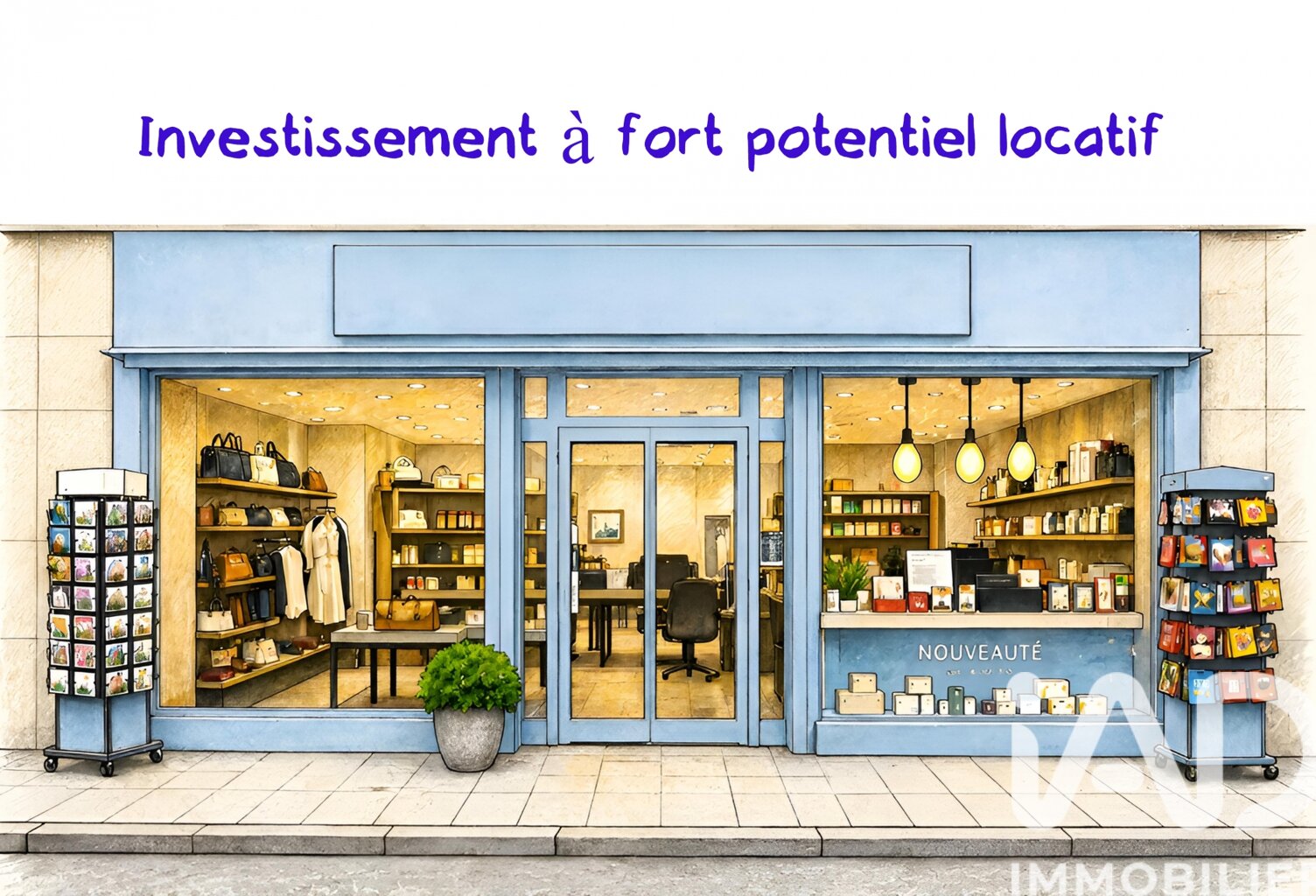 Vente Boutique/Local commercial 120 m&sup2; — photo 1